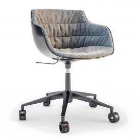 Mdf italia chair flow slim padded point star(V)